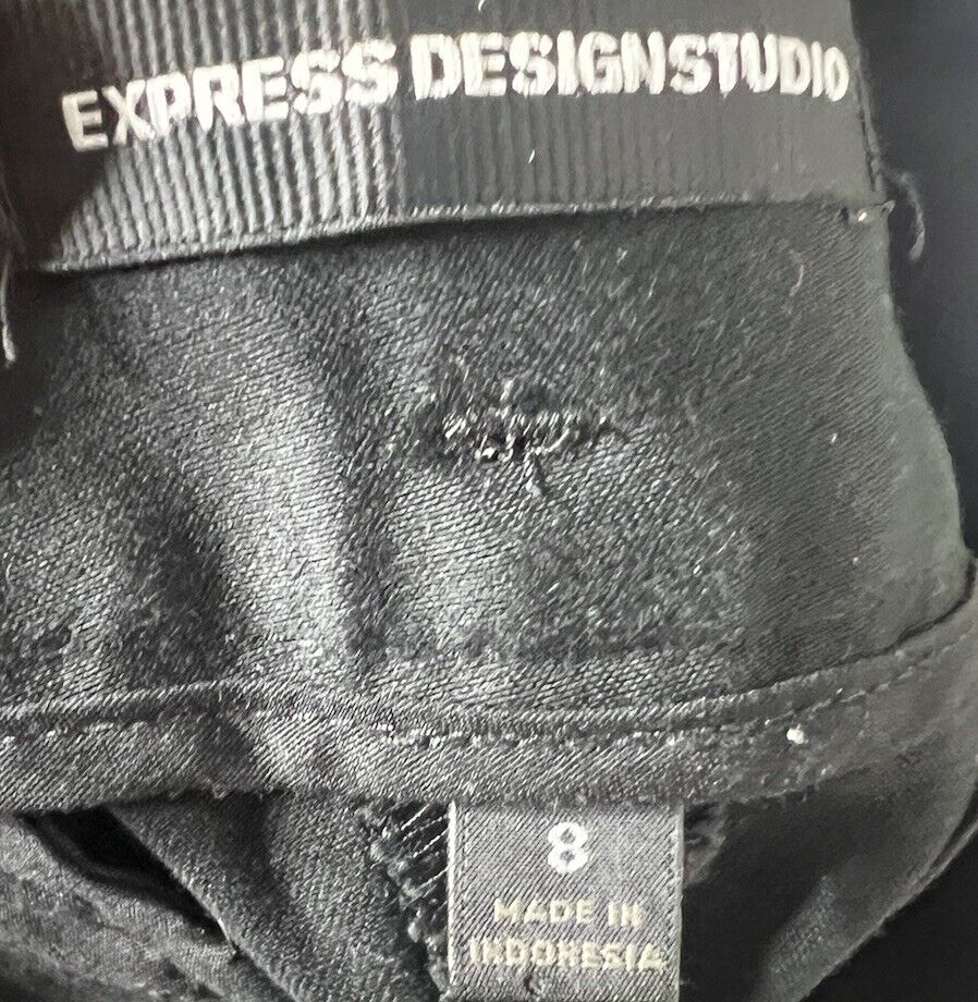Express Design Studio Shorts Womens 8 Black