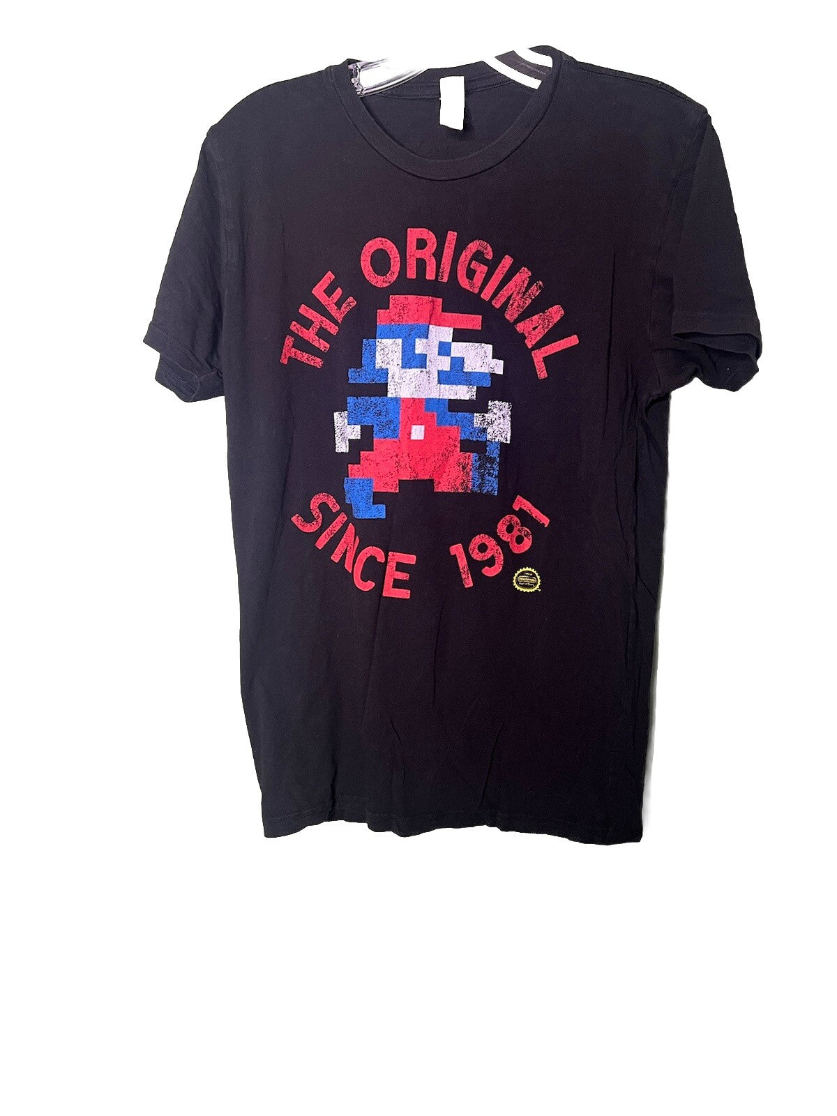 Nintendo Mario The Original Since 1981 Graphic T-Shirt Black No Size