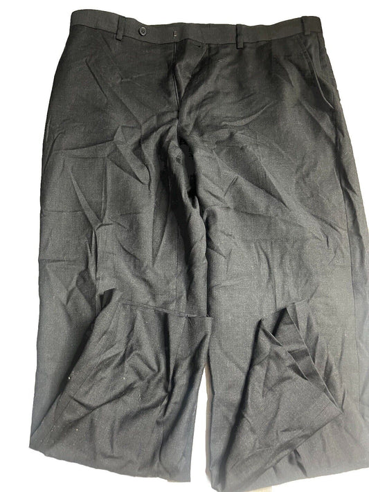 Charles Tyrwhitt Classic Fit Chino Pants Men's 36W  38U Gray Flat Front Casual