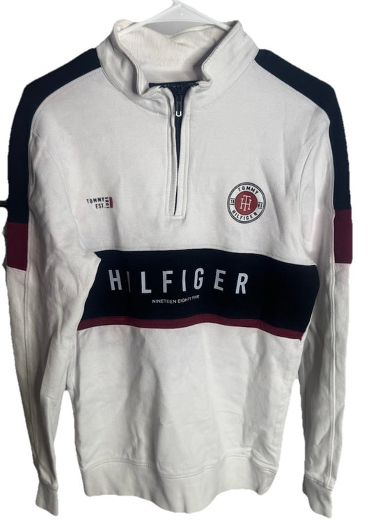 Tommy HIlfiger Sweater Mens Medium 1/4 Zip Pullover