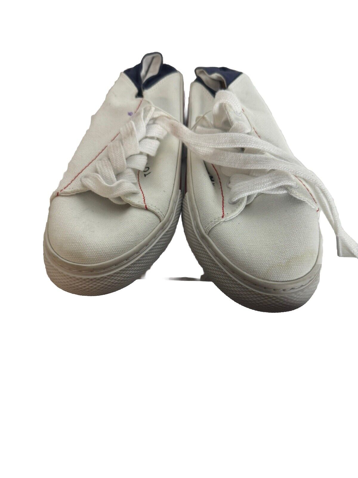 Tommy Hilfiger  White Canvas   Women's Size 8 M