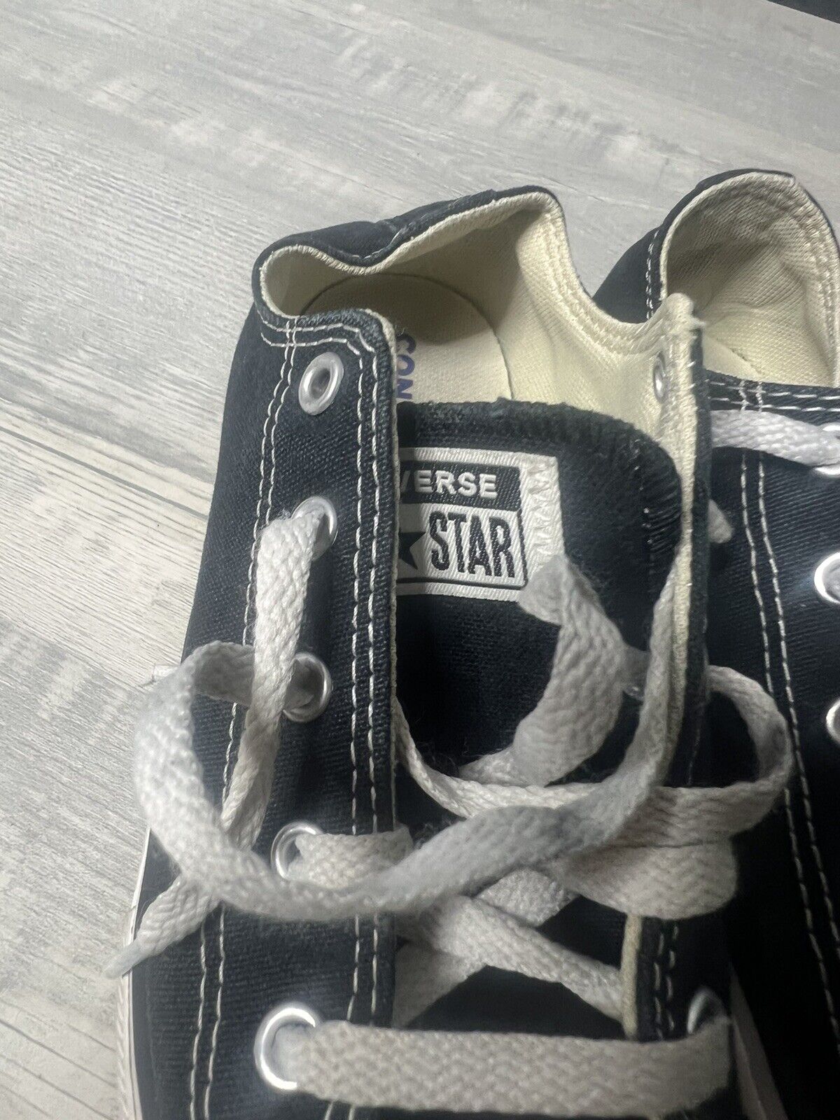 Converse All Star Chuck Taylor Canvas Shoes Low Top Gray Youth Size 3