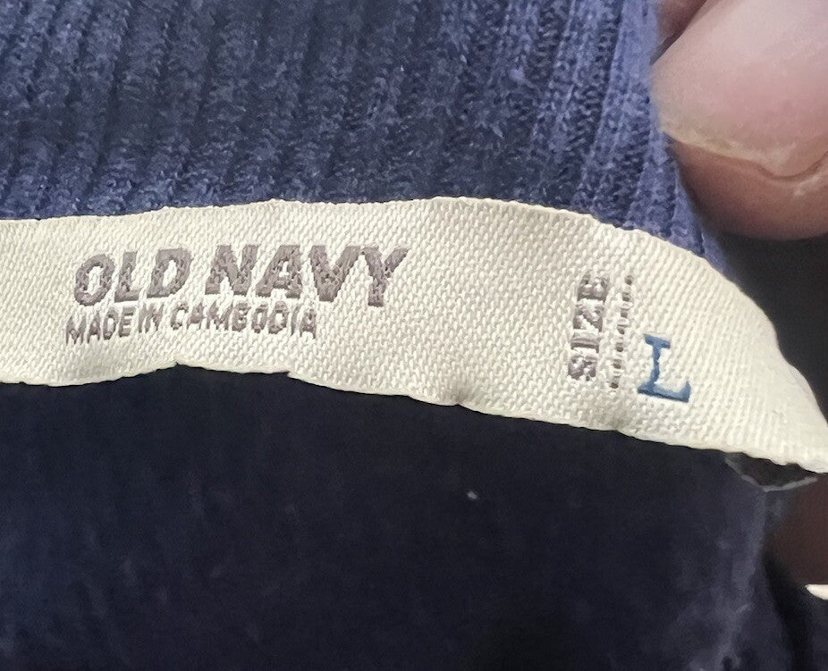Old Navy Women's Size Large Crew Neck Pullover Sweatshirt