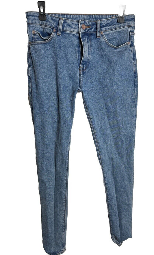 Asos Design Jeans Mens 30x32 Tapered Medium Wash  Denim