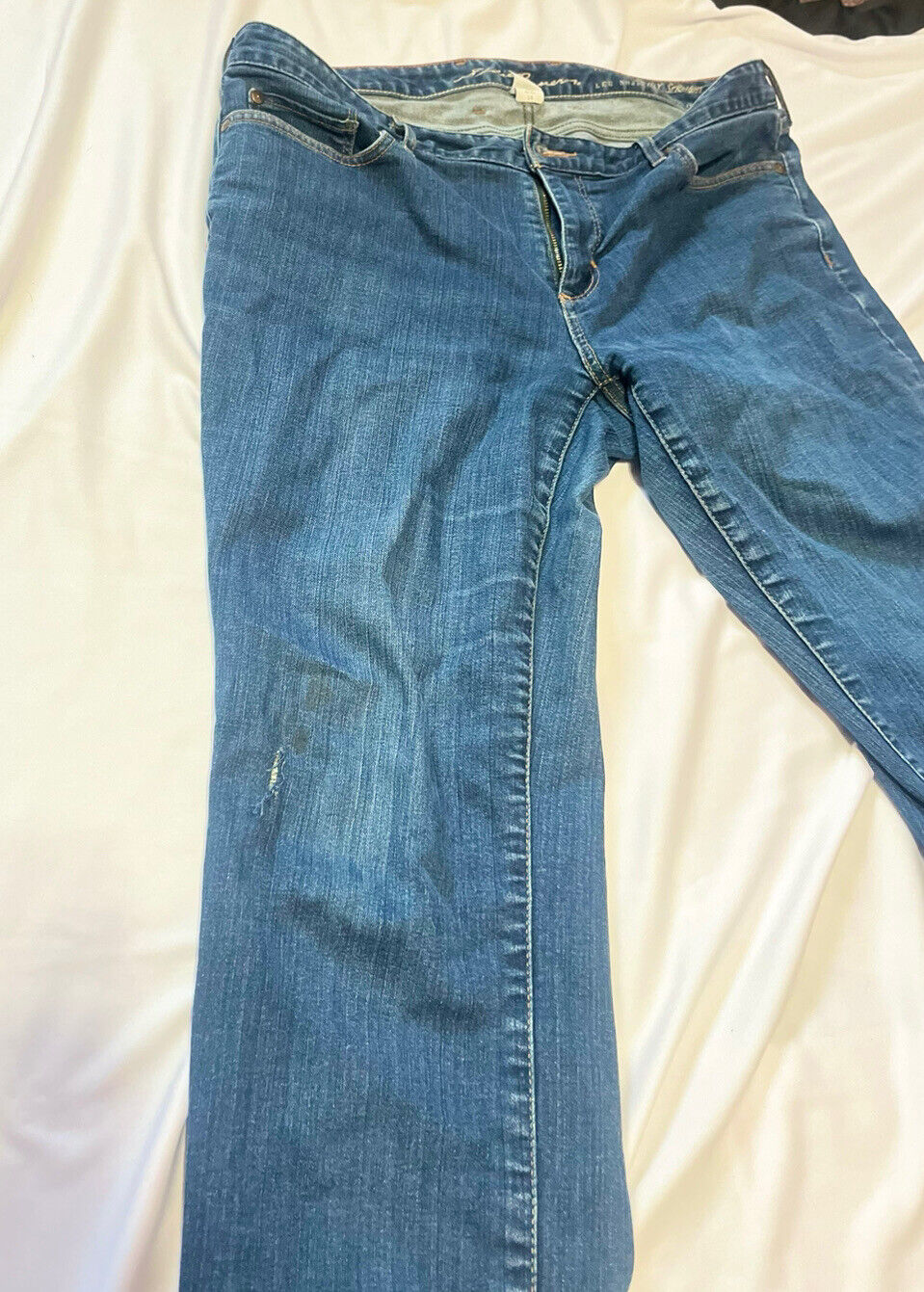 Eddie Bower Jeans Women’s Size 14,Truly Straight Fit,Great Condition,Denim,rare