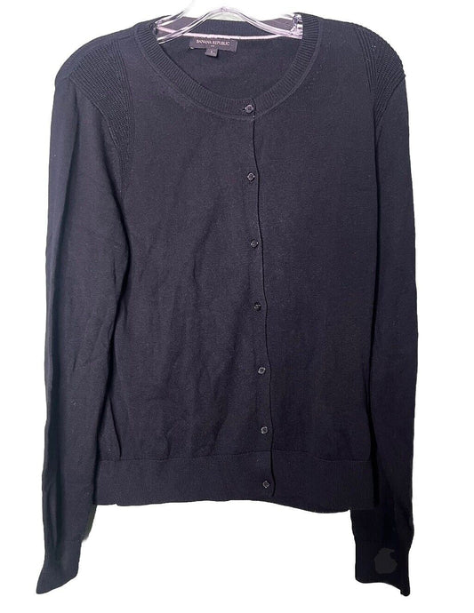 Banana Republic Sweater Womens Large Button Up Cardigan