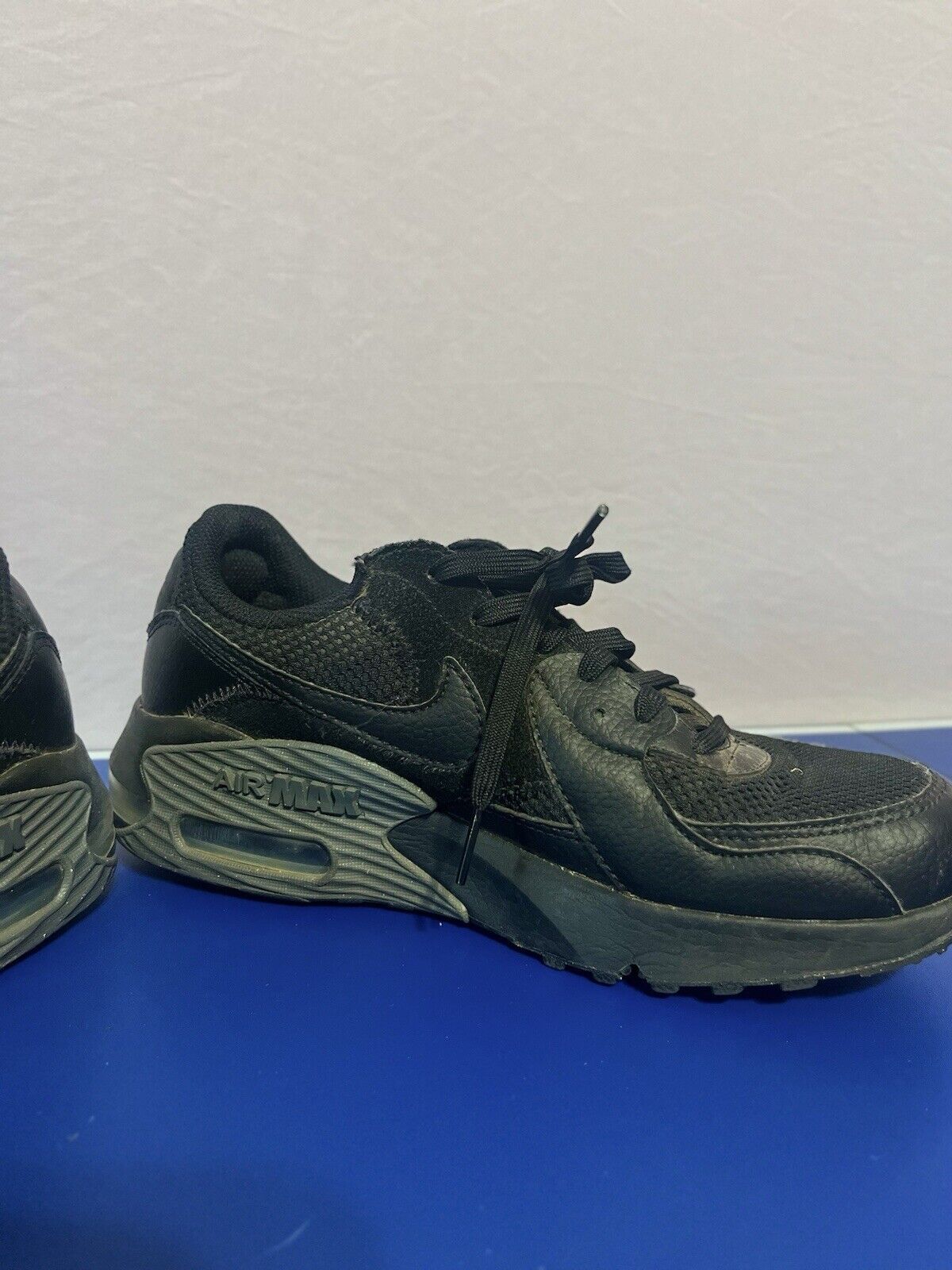 Size 7 - Nike Air Max 90 Triple Black, Women’s,
