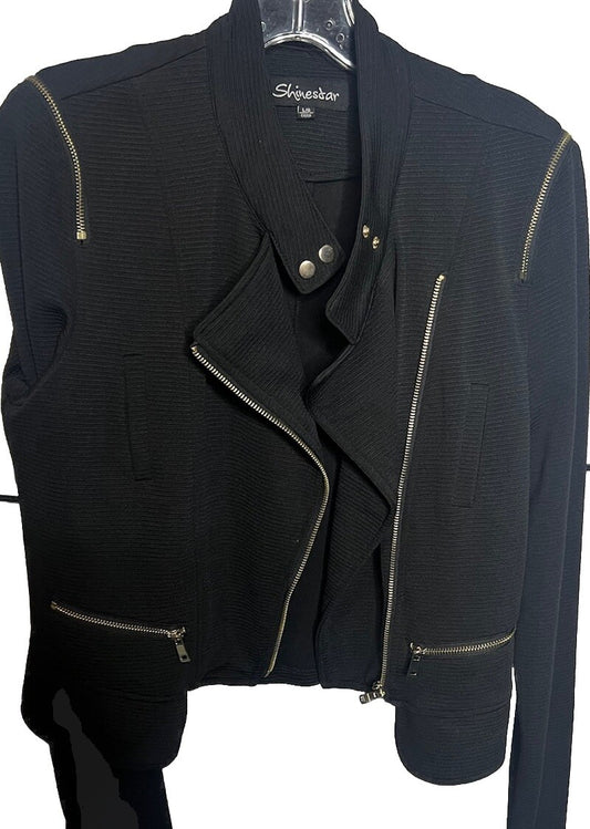 Shinestar Womens Large Blazer Jacket