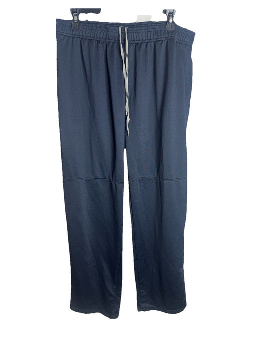 Rebook Soft Knit Blue Pocket Sweatpants Gym Mens 2XL