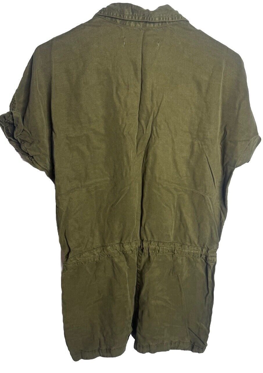 Abercrombie And Fitch Traveler Jumpsuit Green Womens Small