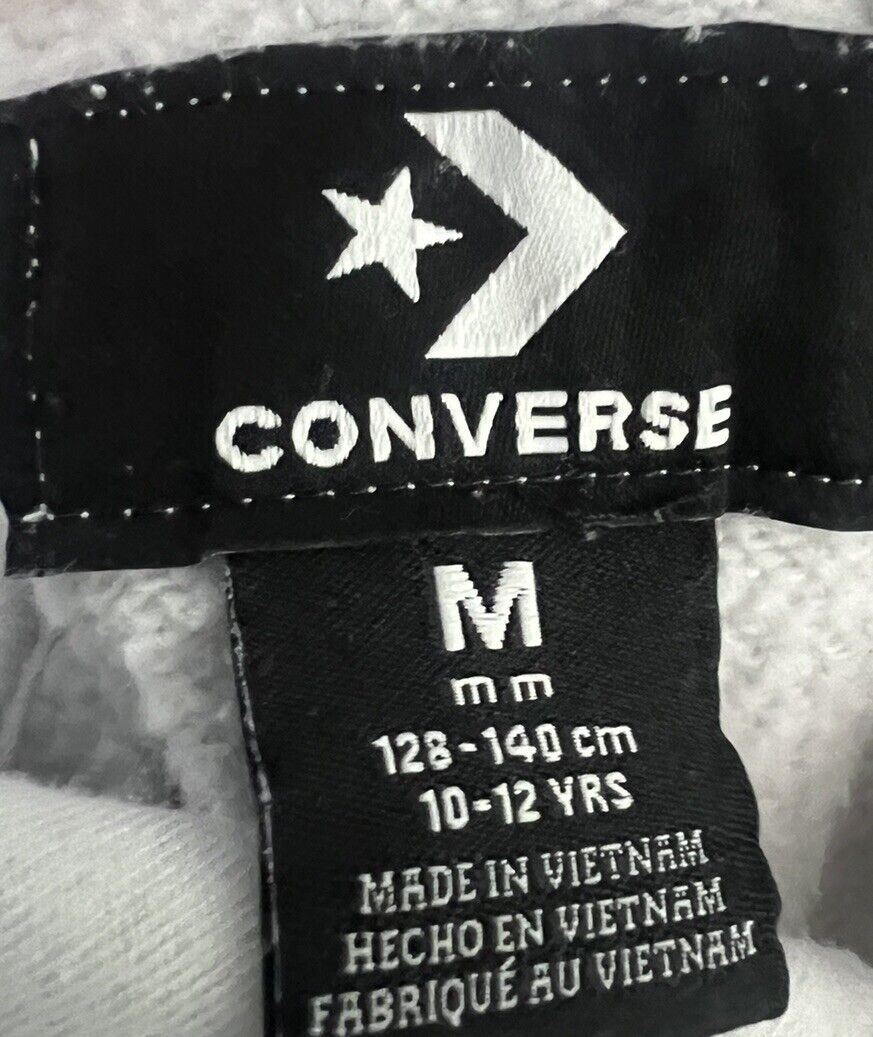 Converse Boys Sweatshirt Hooded Size 10-12 Medium