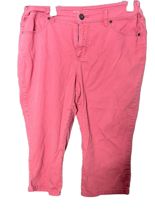 ST JOHNS BAY Womens Petite Size 14P  Convertible Cropped  Pants