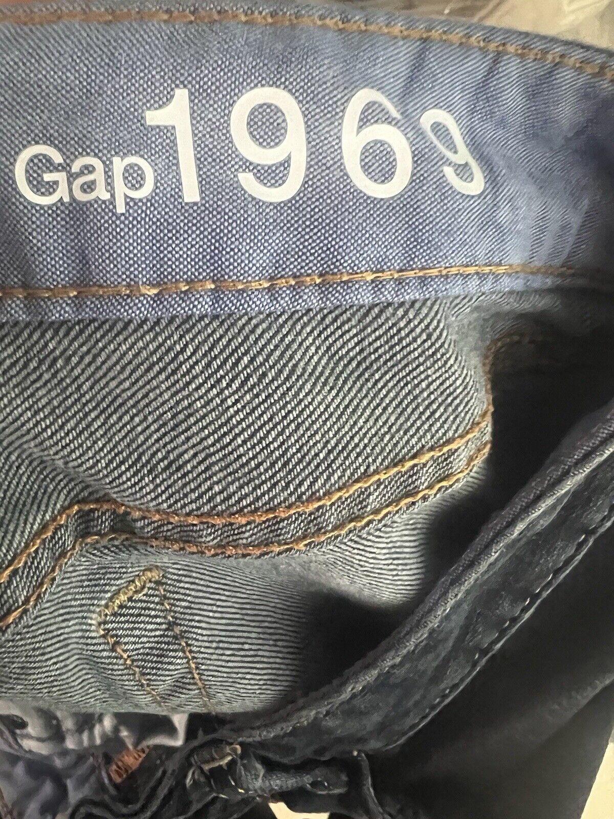 Gap 1969 Jeans Women's Size 26/2 Navy Blue Denim Always Skinny Low