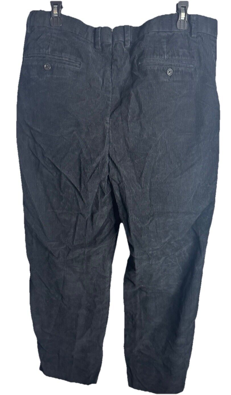 Men’s Lands End Twill Chino Pants Size 38 X 29 Traditional Fit Radiant Navy