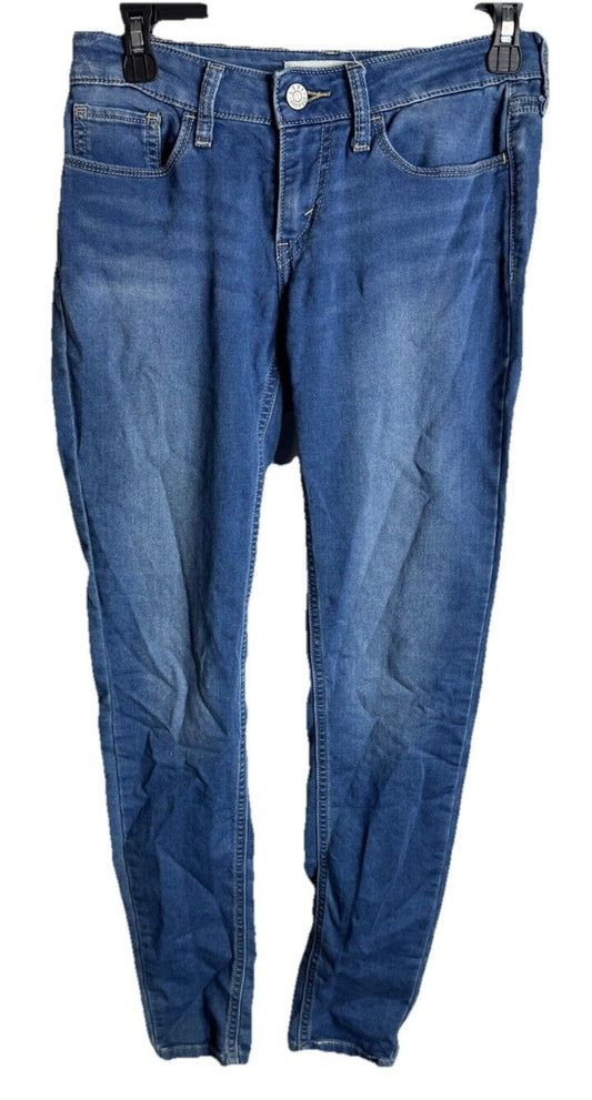 Levi's Jeans Womens 27 Blue Denim 501 Skinny