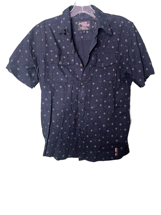 Point Zero Alternative Movement Men's Short Sleeve Shirt Size Medium