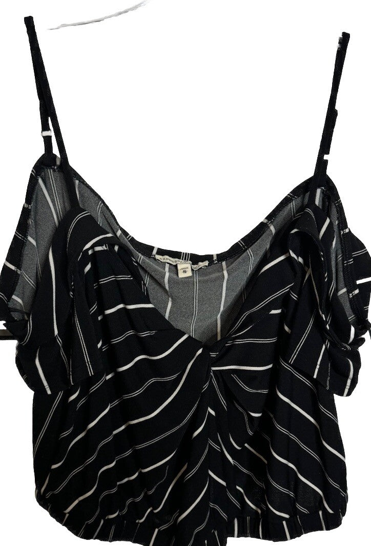 Women's Express Black  Spaghetti Strap Tank Top Size XL