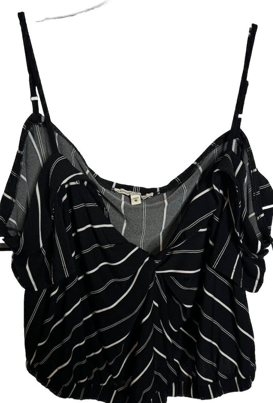 Women's Express Black  Spaghetti Strap Tank Top Size XL