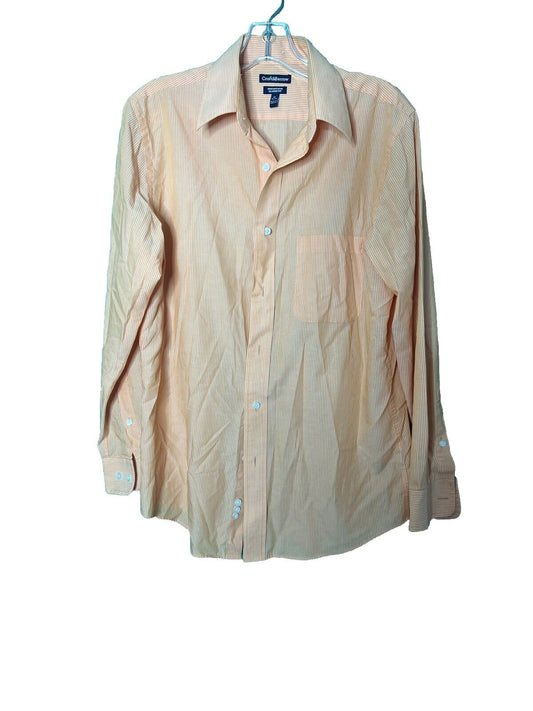 Croft & Barrow  Long Sleeve Button Down Collard Shirt Size 15 32/33