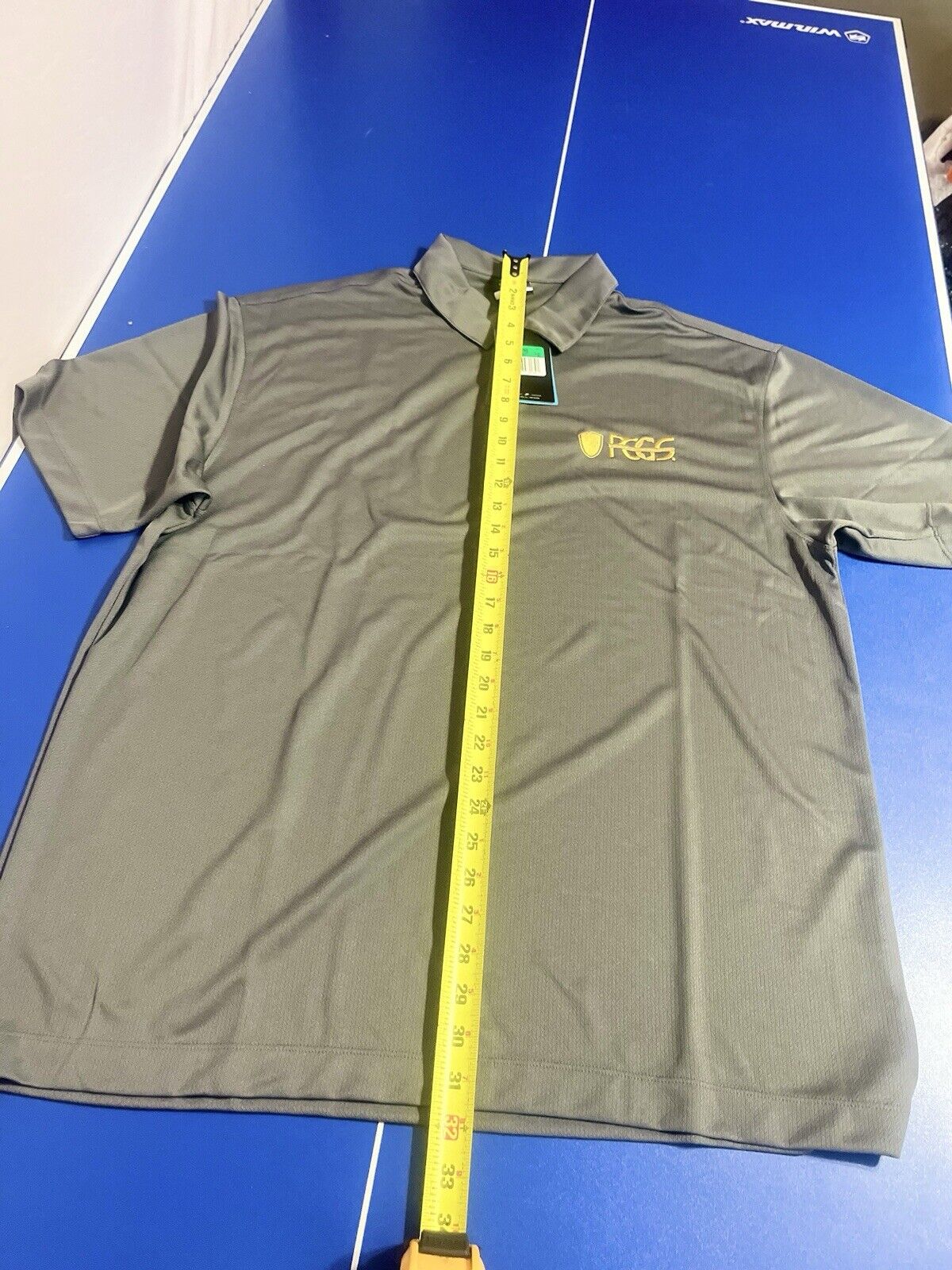 Nike Golf Dry-Fit Mens PCGS Short Sleeve Grey Polo Shirt XL NEW WITH TAGS