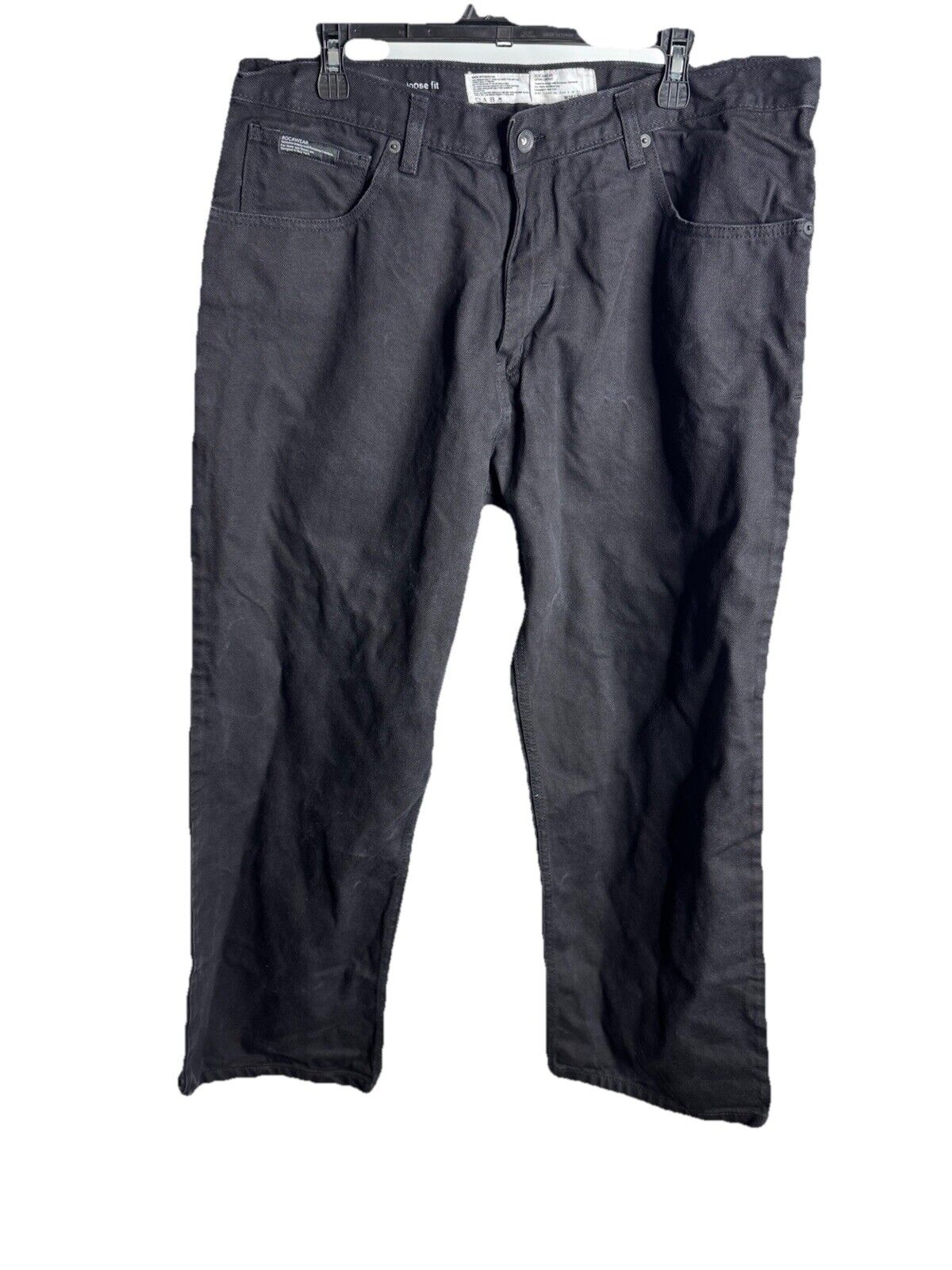 Men’s Vintage Rocawear Denim Company Med Wash Denim Jeans Size 38x30, 1999