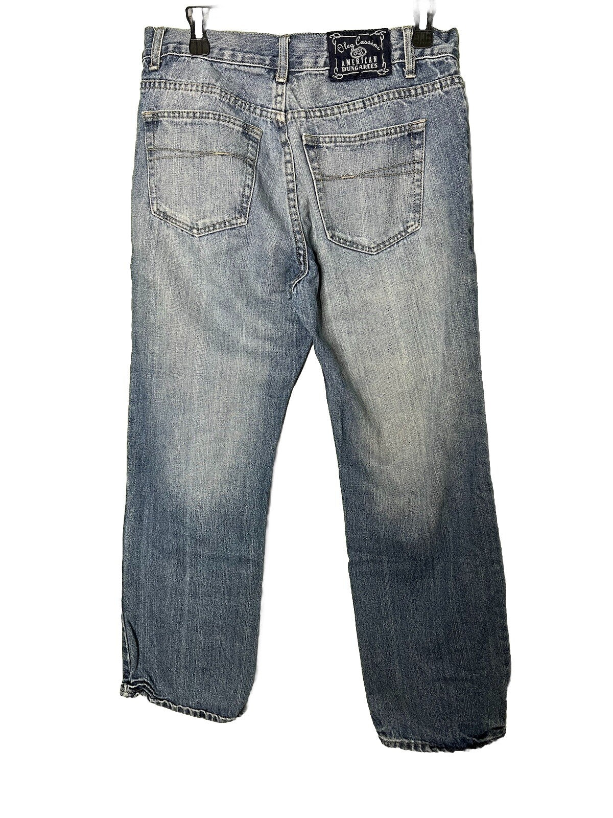 Oleg Cassini Blue Jeans Men's 32x31 Relaxed American Dungaree Great