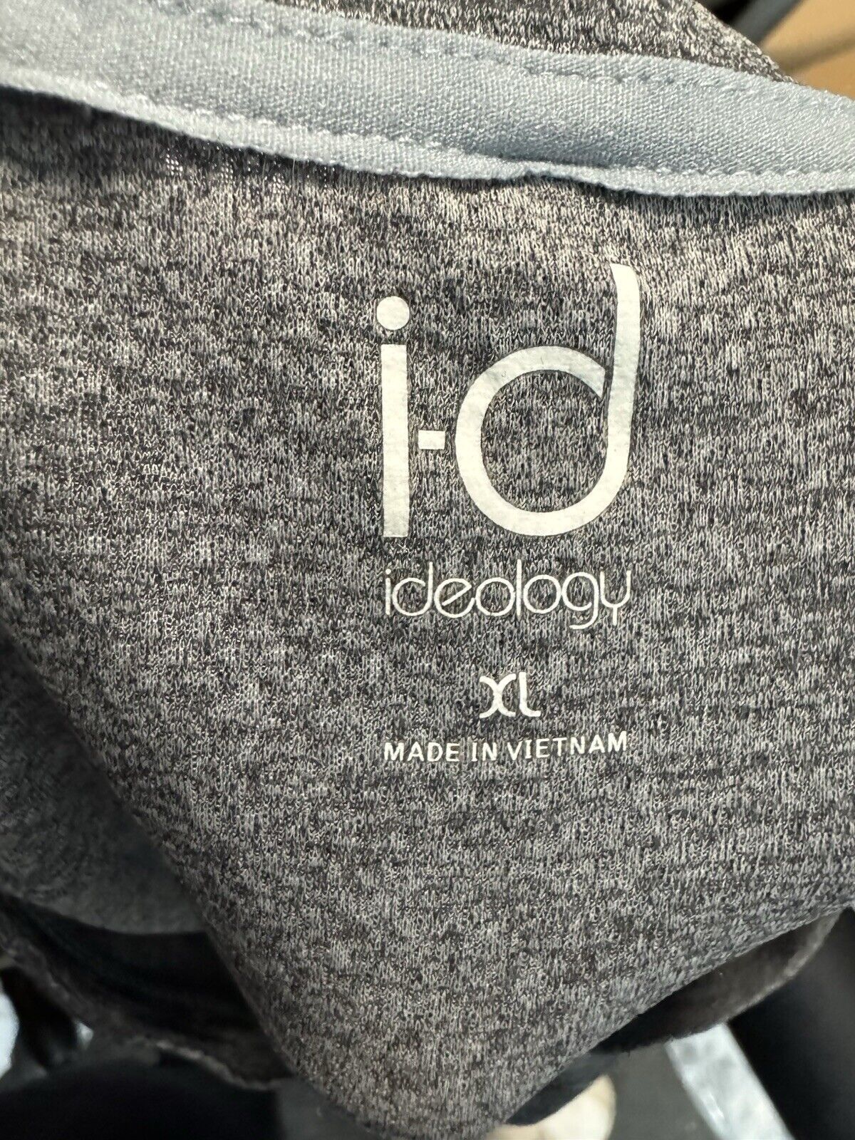 Id Ideology Men's Deep Charcoal Training T-Shirt, size XL