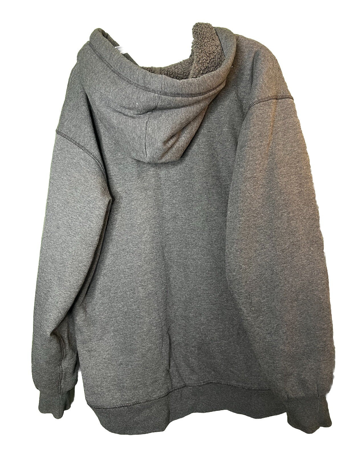 Smith's Workwear Sherpa Jacket Thermal Hoodie Mens Sz XL Full Zip