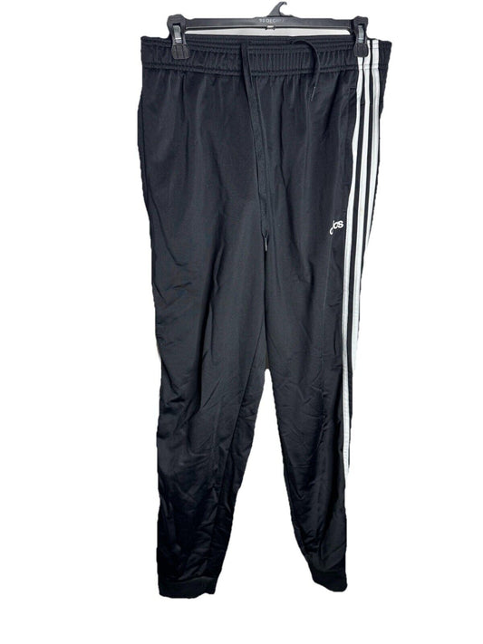 adidas men Essentials Warm-Up Tapered 3-Stripes Track Pants