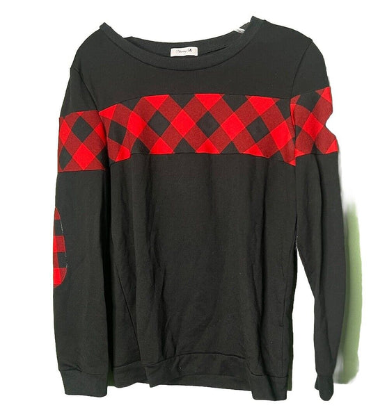 Blooming Jelly Women's Crewneck Long Sleeve Shirt Size Small