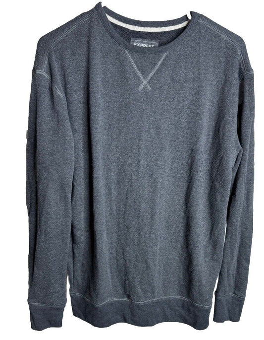Express Sweater Mens s/p Blend Lightweight Long Sleeve