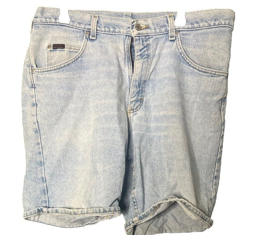 Lee Blue Jean Denim Shorts Jorts Size 38