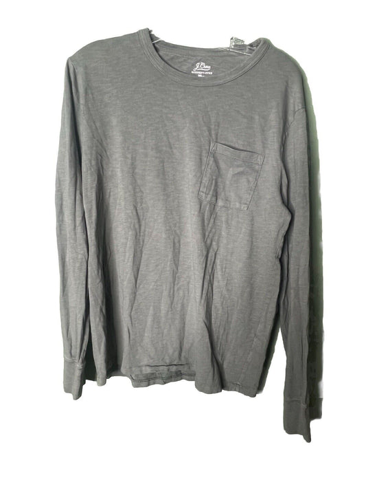 J Crew Men’s Long Sleeve Tee T Shirt Size Medium