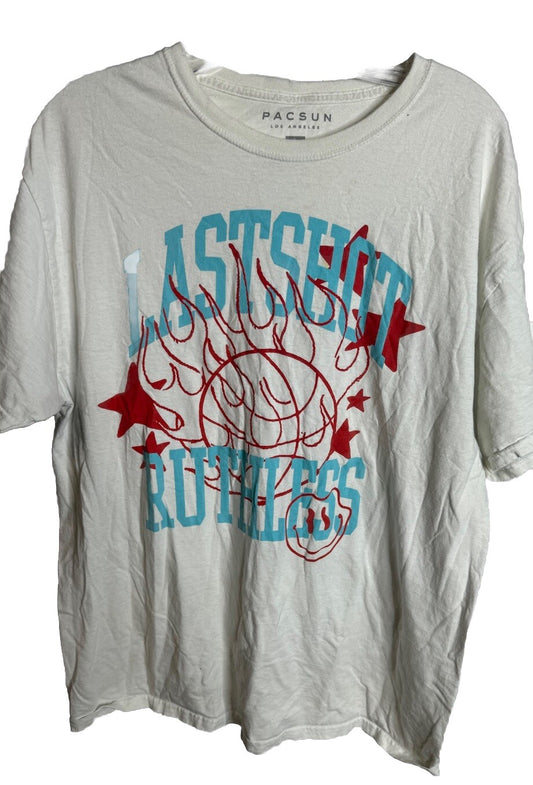 PacSun Men’s Ruthless Graphic Tee – Size Large