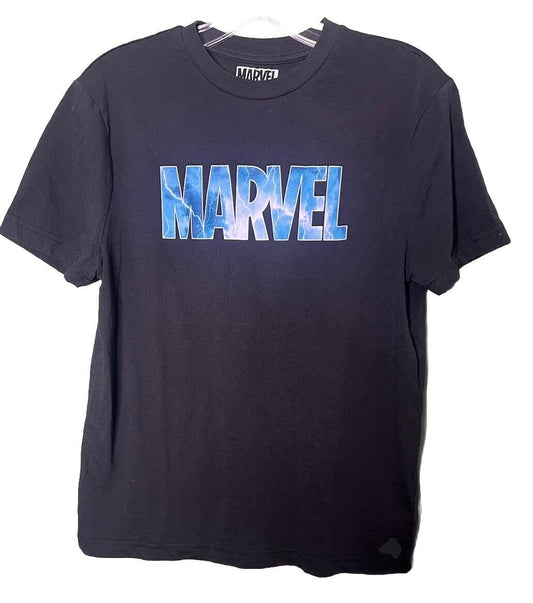 Marvel Mens T Shirt Black Comic Graphic Medium Short Sleeve