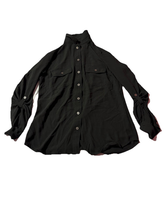Women Loft Long Sleeve Shirt Size XS