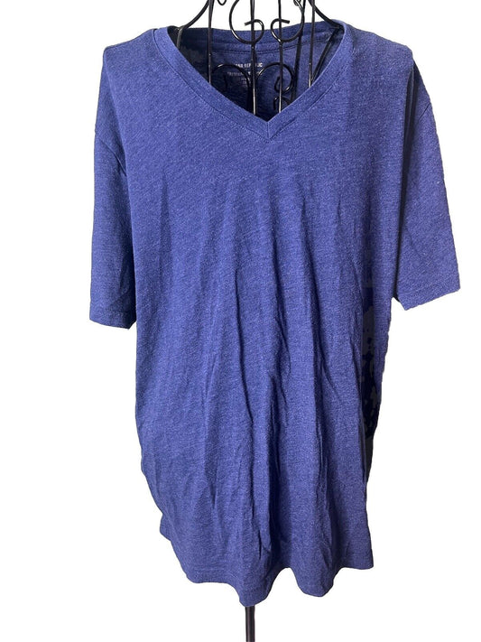 Banana Republic Premium Wash Blue Short Sleeve T-Shirt Men's L