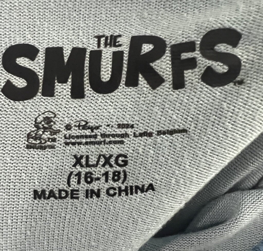 Smurfs - Smurfs Sleepwear Shirt XL