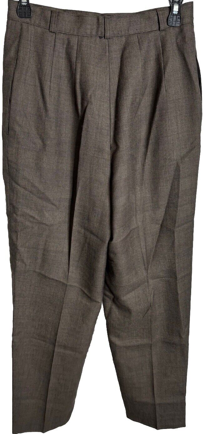 Harve Benard by Benard Holtzman  Black Dress Pants 8P PETITE