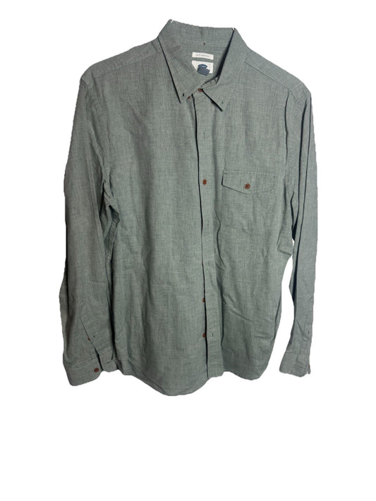 Old Navy Button Up Shirt Size Large Long Sleeve