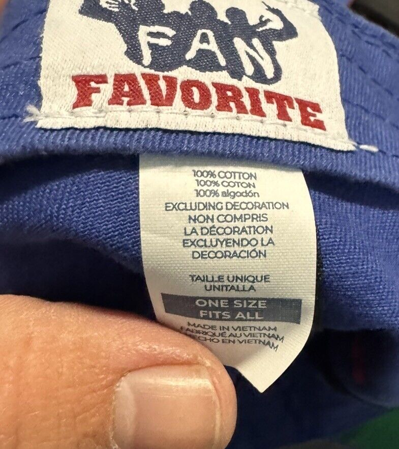 Men's Adult New York Rangers  Embroidered Adjustable