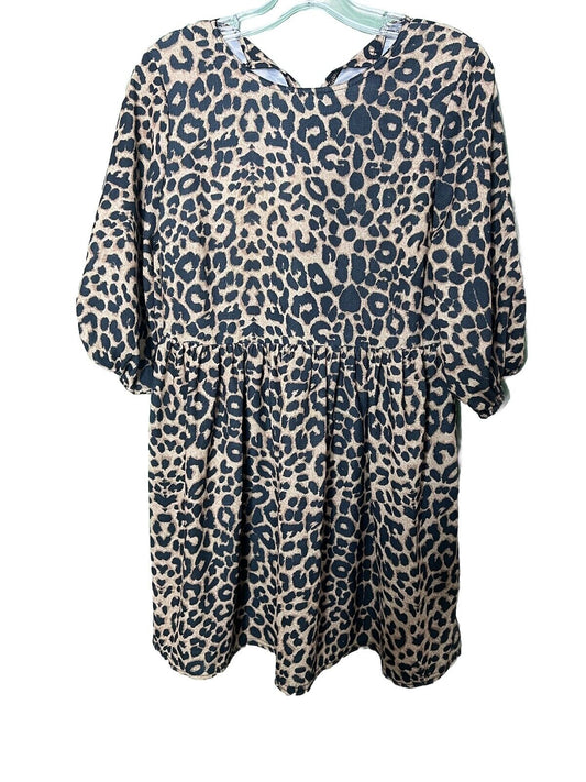 Boohoo Women's Flutter Sleeve  Dress Size 4