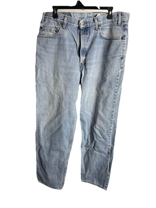 Levis 550 Relaxed Straight Jeans Mens 36X32 Blue