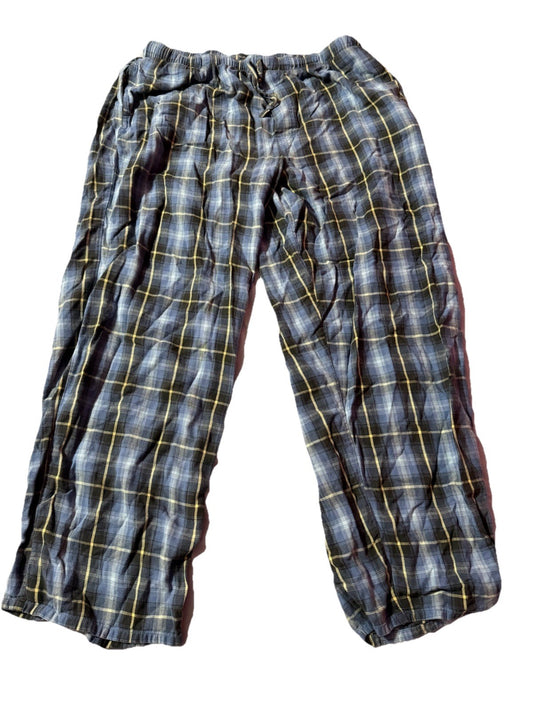 Faded Glory Men Plaid Pants, Men’s Size L, Great Find Good Condition