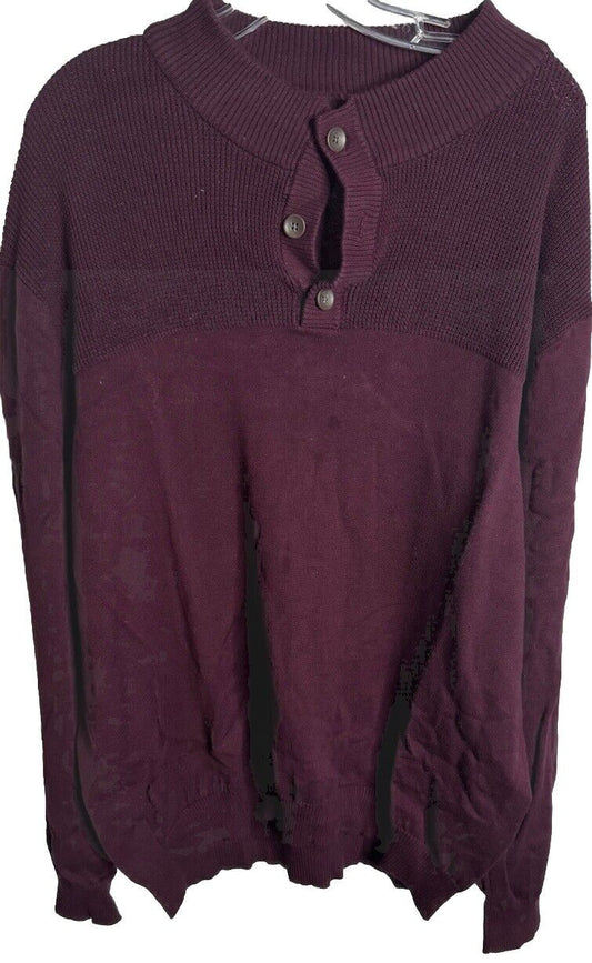 Club Room Button Up Sweater Size 2XL