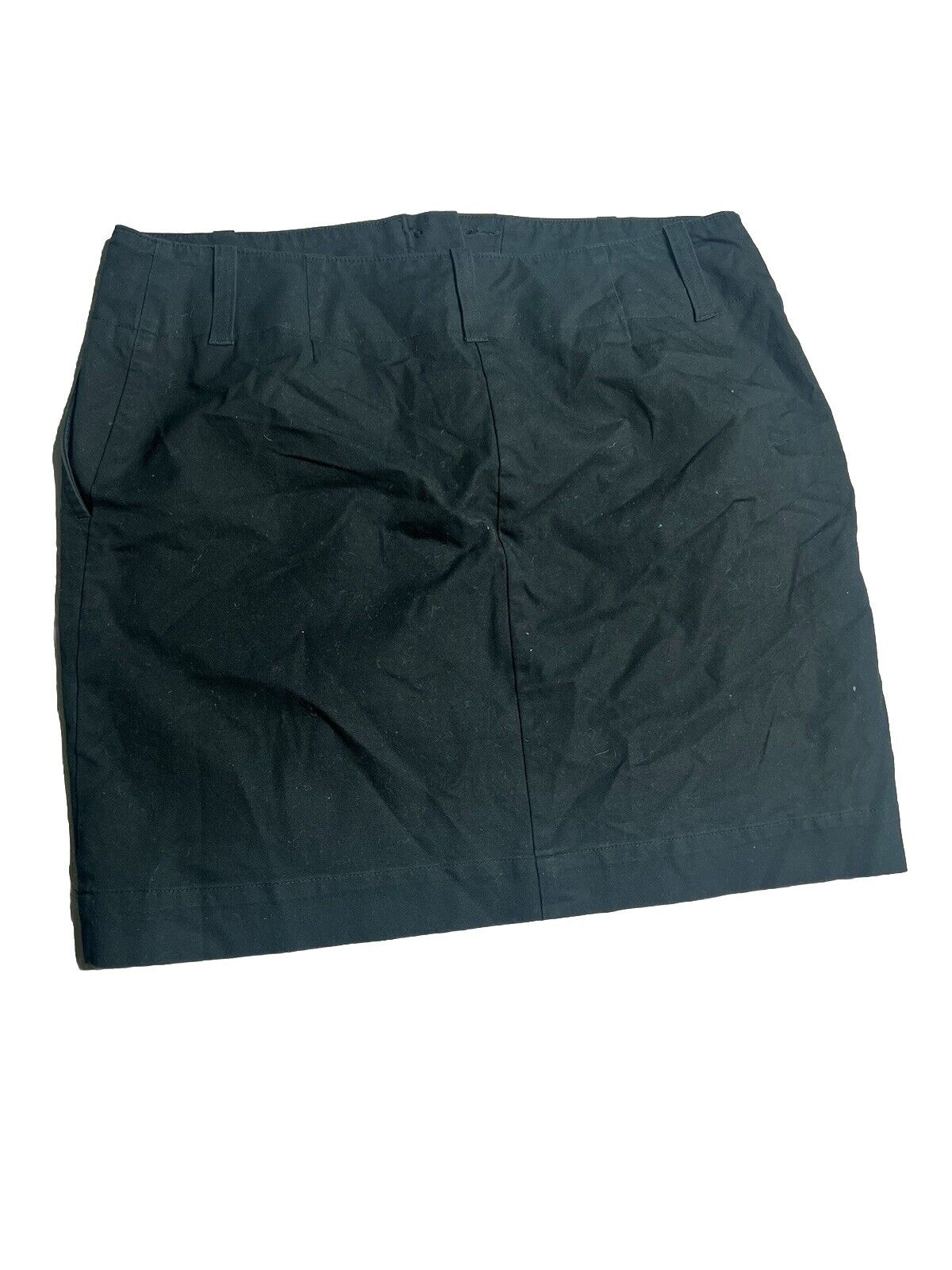 INC International Concepts Womens Straight Skirt Solid Black Above Knee 8
