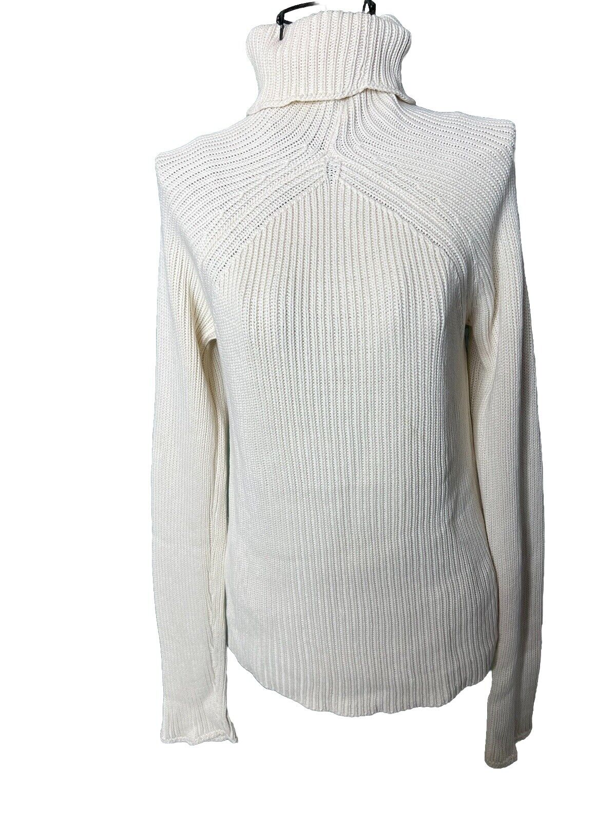 Zara Sweater Women Medium Oversized Turtleneck Knit Pullover