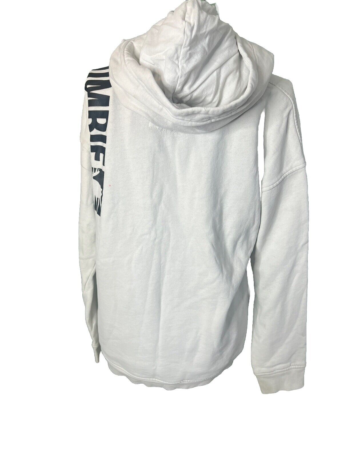 Abercrombie Kids Hoodie Size 15/16 White Hooded Sweater Sweatshirt Pullover