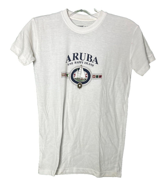 Vintage Aruba Shirt 14-16 Short Sleeve