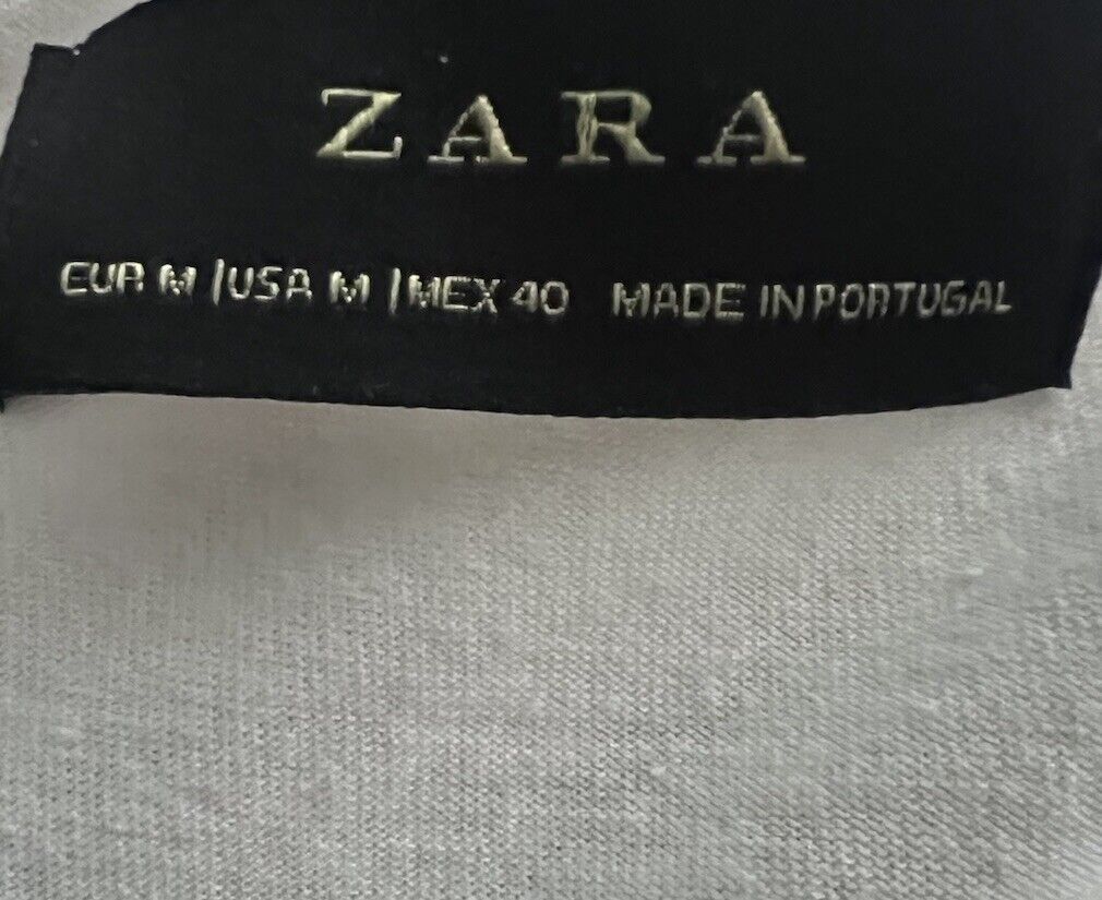 Zara Short Sleeve T-Shirt-Size Medium Floral Print